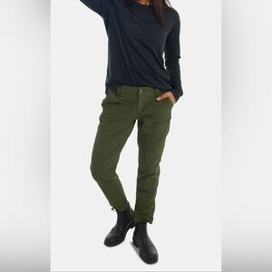 NWT Burton Multipath Utility Pants, Forest Night Green